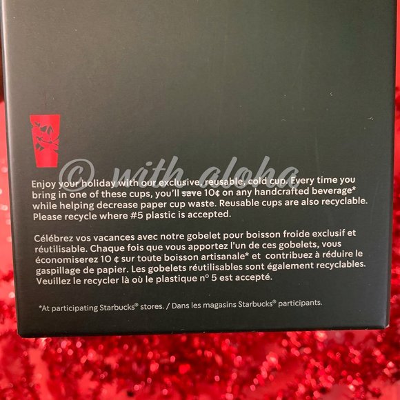 🌹SALE🌹🎄NEW🎅🏻 Starbucks Holiday 2021 Reusable Cold Cups - Picture 2 of 5